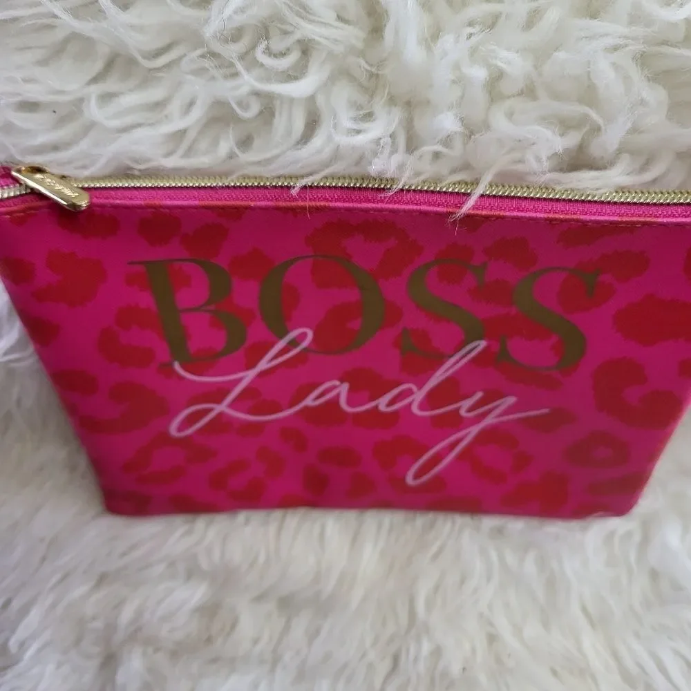 Ruby Cash Pink Red Boss Lady Makeup Cosmetics Case